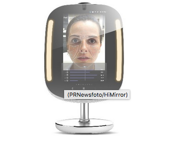 barcode mirror beauty