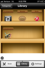 QRganize- QR code reader apps for iPhone