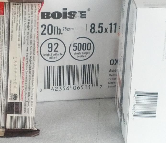 barcodes and packaging