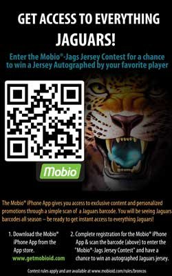 Jaguars Barcode