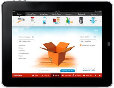 QR Code Moving iPad Application
