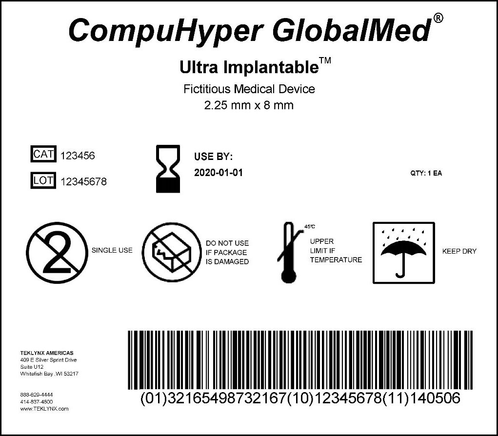teklynx UDI label